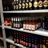 Imported Beer on a Shelf