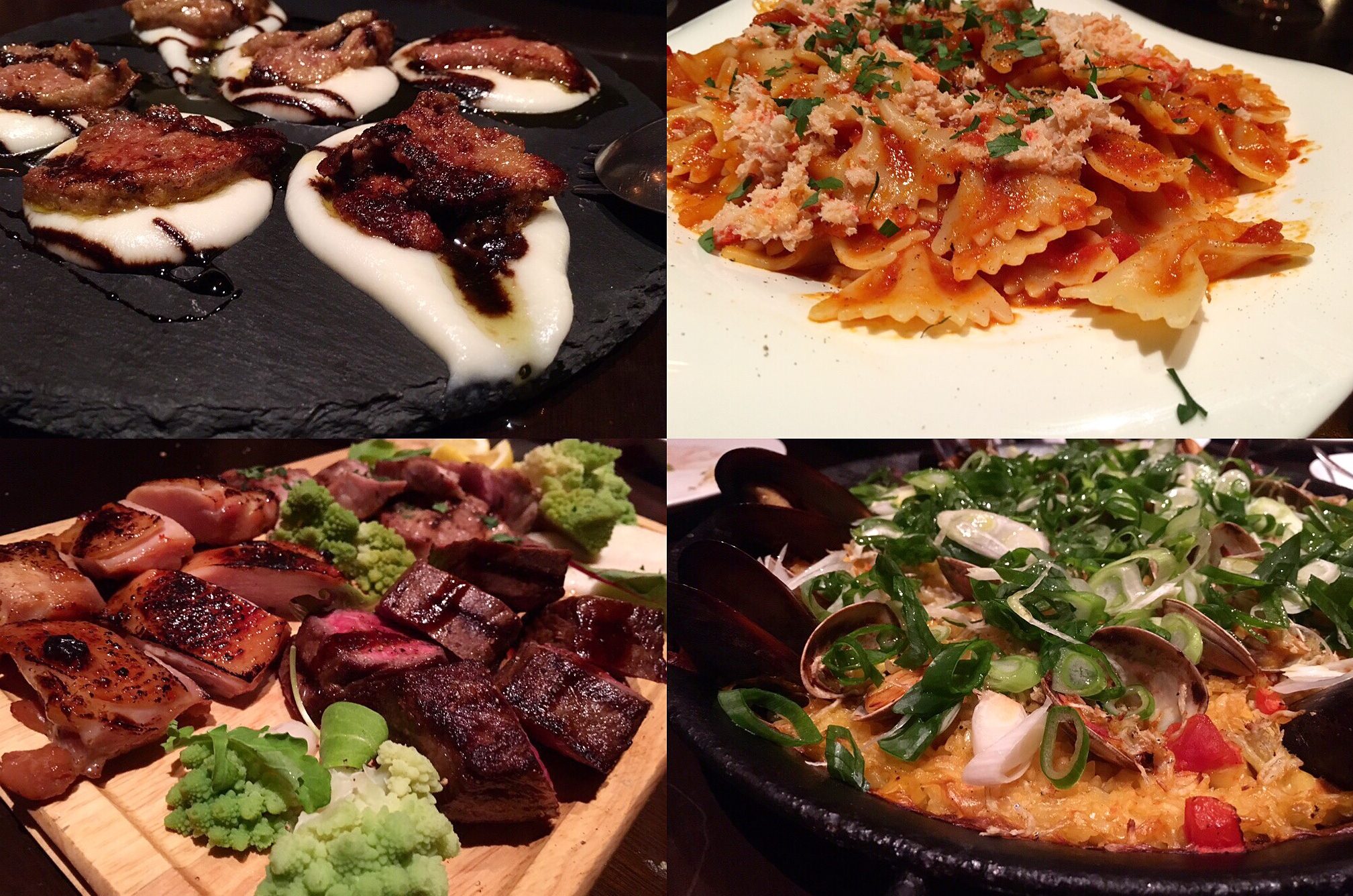 course meal at Nagatacho